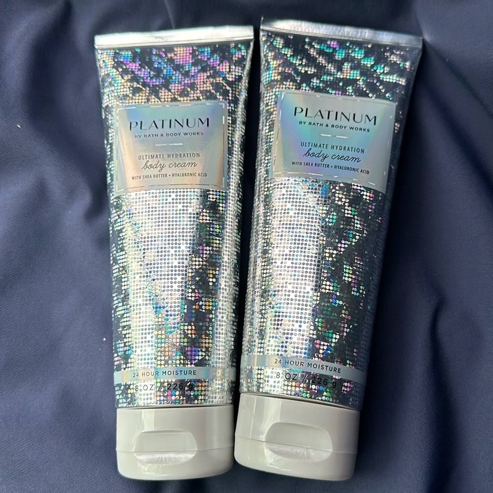 BBW 2pc Platinum Ultimate Hydration Body Cream